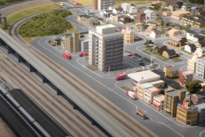 Schlüsselprojekt für eine neue Bahnhofsstadt